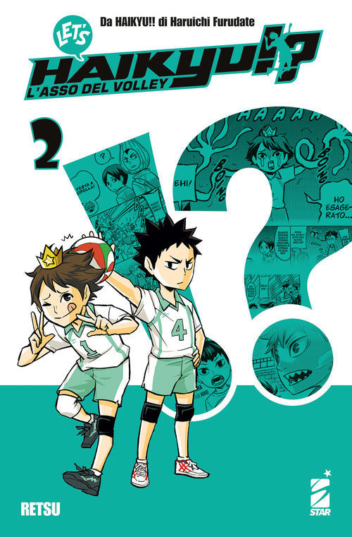 Cover of Let's haikyu!? L'asso del volley