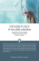 Cover of vino della solitudine