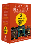 Cover of 3 grandi bestseller. L'arte del delitto: Il sigillo di Caravaggio-Il monastero delle nebbie-Maledizione Caravaggio