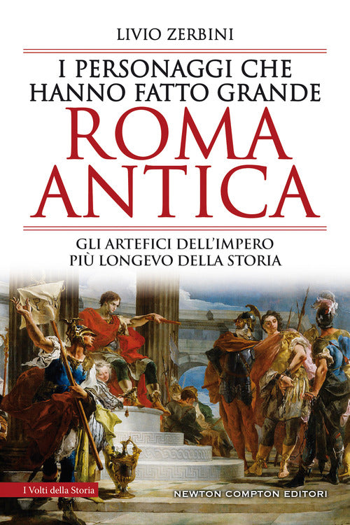 Cover of personaggi che hanno fatto grande Roma antica