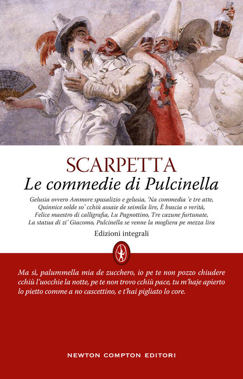 Cover of commedie di Pulcinella