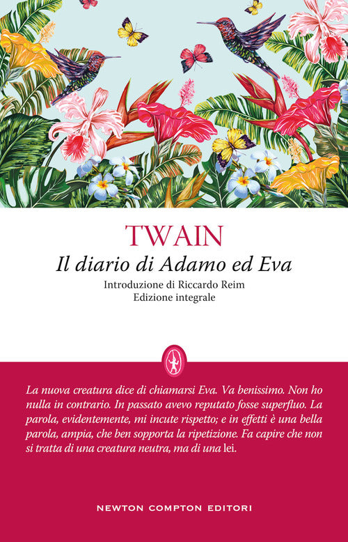 Cover of diario di Adamo ed Eva