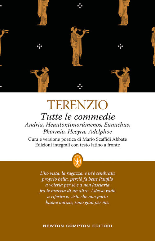 Cover of Tutte le commedie. Testo latino a fronte