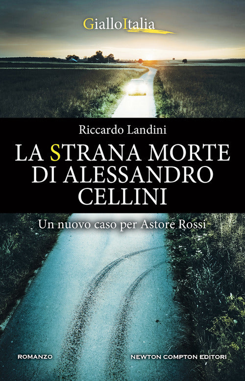 Cover of strana morte di Alessandro Cellini