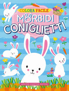 Cover of Colora facile. Morbidi coniglietti
