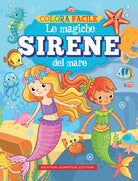 Cover of Colora facile. Le magiche sirene del mare