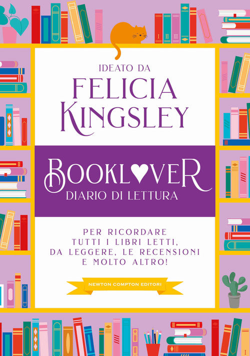 Cover of Booklover. Diario di lettura. Per ricordare tutti i libri letti, da leggere, le recensioni e molto altro!