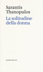 Cover of solitudine della donna