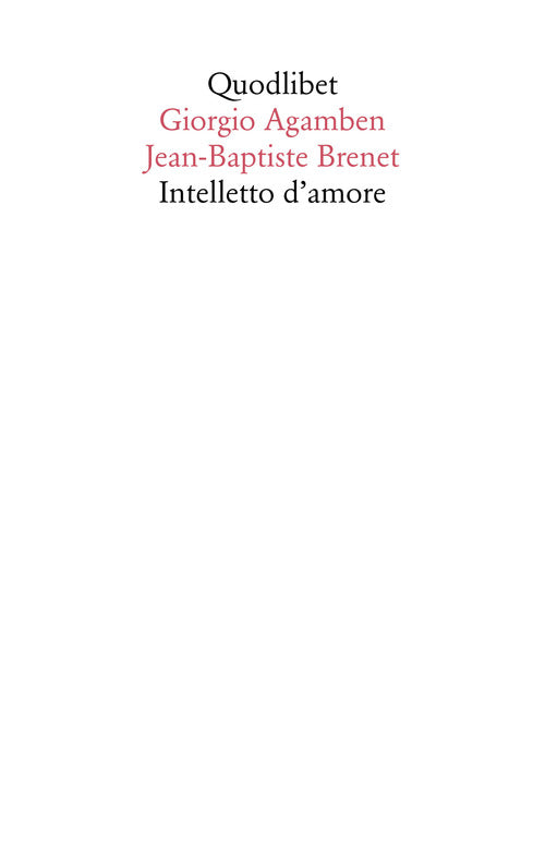 Cover of Intelletto d'amore