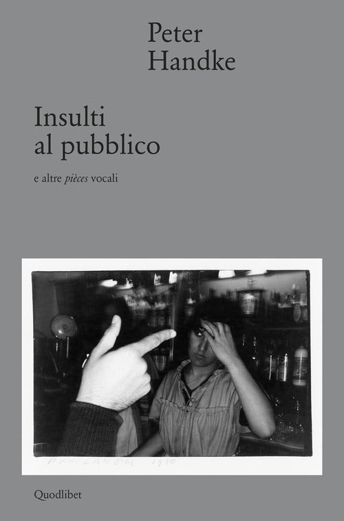 Cover of Insulti al pubblico e altre pièces vocali