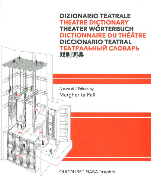 Cover of Dizionario teatrale. Ediz. multilingue