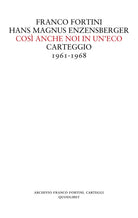 Cover of Così anche noi in un'eco. Carteggio 1961-1968