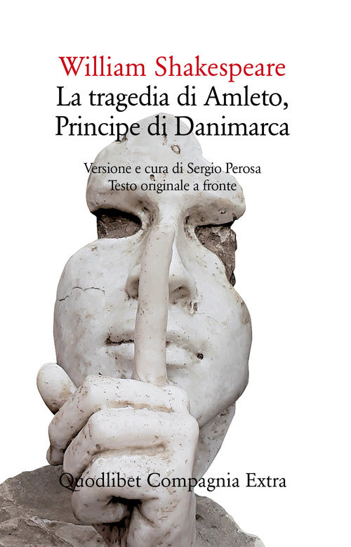 Cover of tragedia di Amleto, principe di Danimarca. Testo originale a fronte