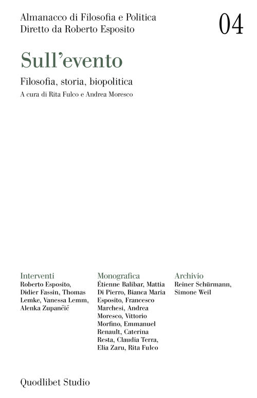 Cover of Almanacco di filosofia e politica