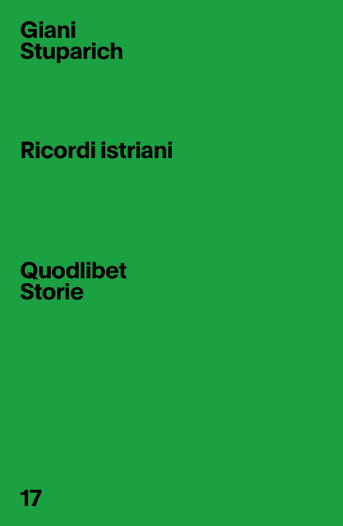 Cover of Ricordi istriani