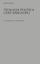 Cover of «Teologia politica» cent'anni dopo