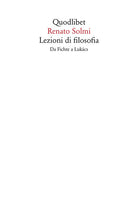 Cover of Lezioni di filosofia. Da Fichte a Lukàcs