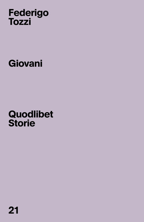 Cover of Giovani