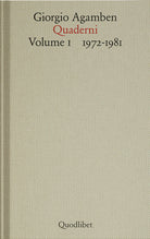 Quaderni. Vol. 1: 1972-1981