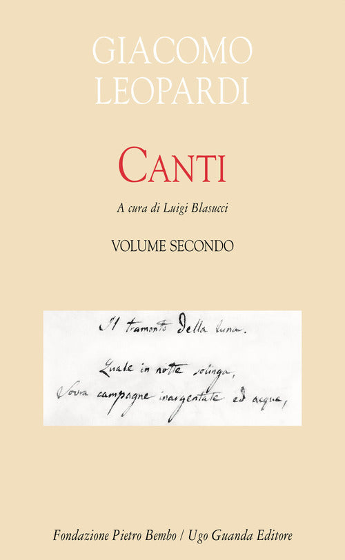 Cover of Canti