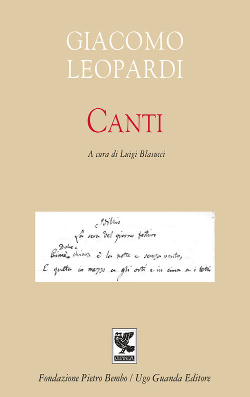 Cover of Canti