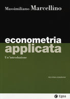 Cover of Econometria applicata. Un'introduzione