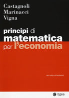 Cover of Principi di matematica per economia