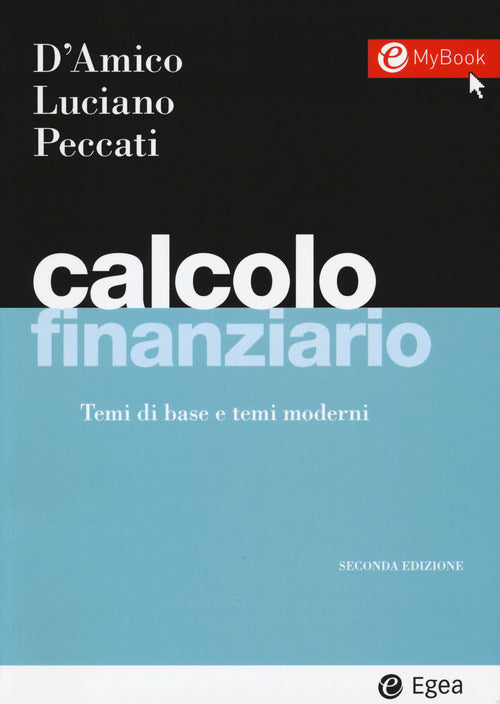 Cover of Calcolo finanziario. Temi di base e temi moderni