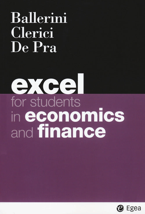 Cover of Excel for students in economics and finance