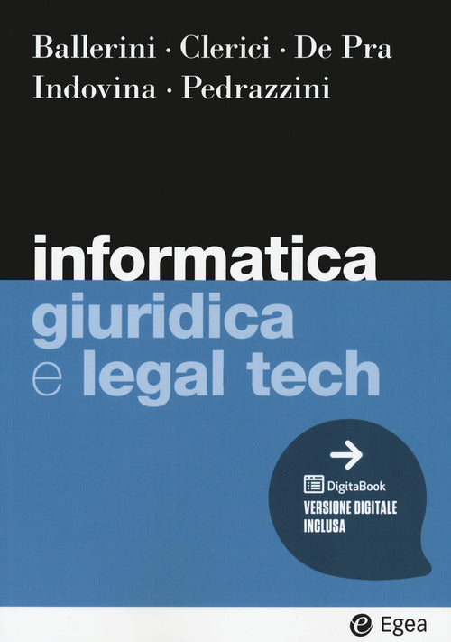 Cover of Informatica giuridica e legal tech