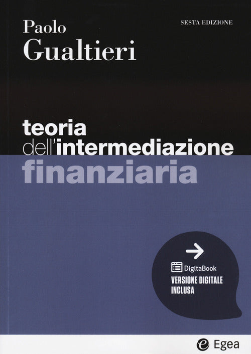 Cover of Teoria dell'intermediazione finanziaria