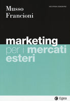 Cover of Marketing per i mercati esteri