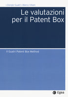 Cover of valutazioni per il Patent Box. Il Guatri Patent Box Method