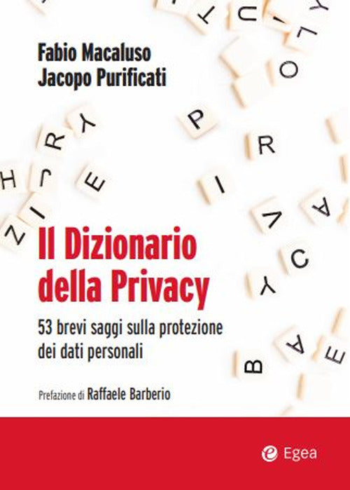 Cover of dizionario della privacy. 53 brevi saggi sulla protezione dei dati personali