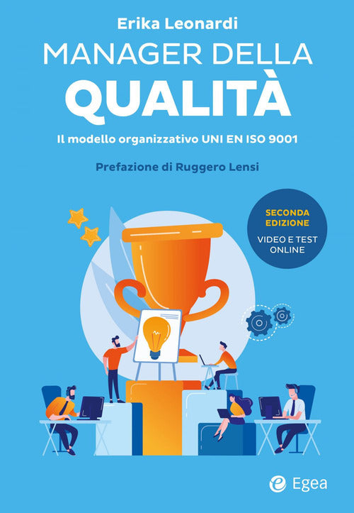 Cover of Manager della qualità. Il modello organizzativo ISO 9001