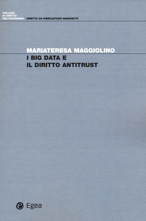Cover of big data e il diritto antitrust