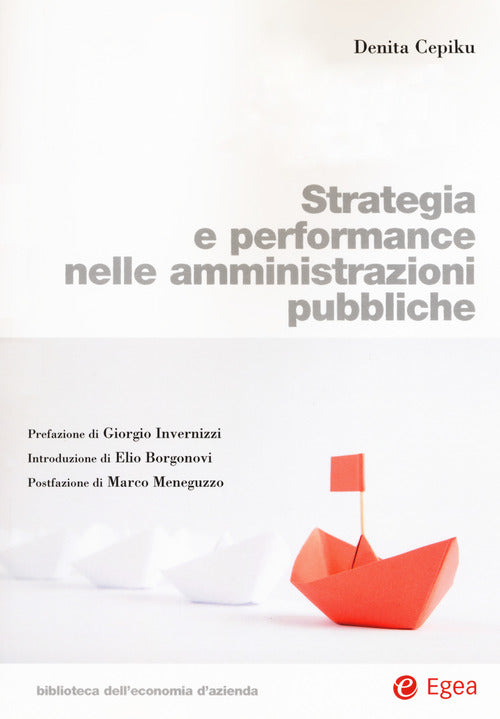 Cover of Strategia e performance nelle amministrazioni pubbliche