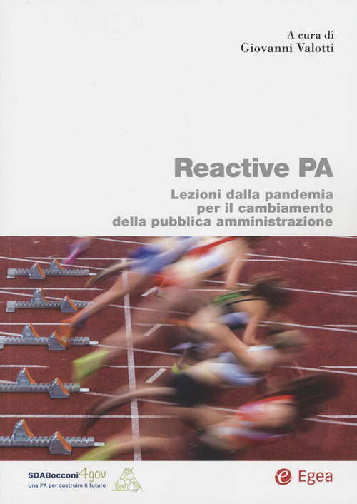 Cover of Reactive PA. Lezioni dalla pandemia per il cambiamento della pubblica amministrazione