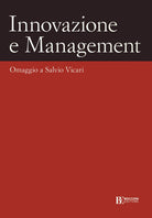 Cover of Innovazione e management. Omaggio a Salvio Vicari