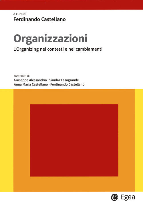Cover of Organizzazioni. L'organizing nei contesti e nei cambiamenti