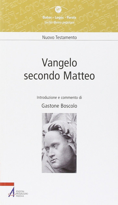 Cover of Vangelo secondo Matteo