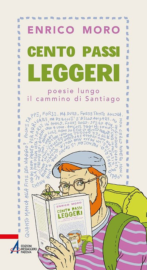 Cover of Cento passi leggeri. Poesie lungo il cammino di Santiago