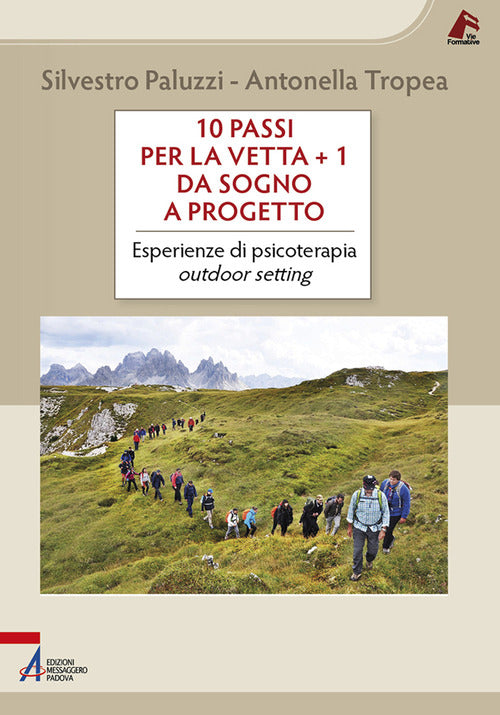 Cover of 10 passi per la vetta + 1. Da sogno a progetto. Esperienze di psicoterapia outdoor setting