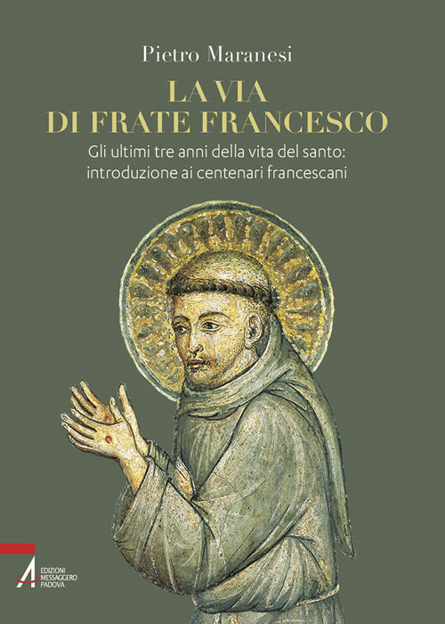 Cover of via di frate Francesco. Gli ultimi tre anni della vita del santo: introduzione ai centenari francescani