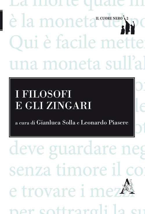 Cover of filosofi e gli zingari