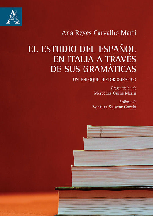 Cover of estudio del español en Italia a través de sus gramáticas. Un enfoque historiográfico