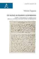 Cover of nuovo autografo leopardiano. «Sopra la riputazione di Q. Orazio Flacco presso gli antichi», con ignote notizie autobiografiche