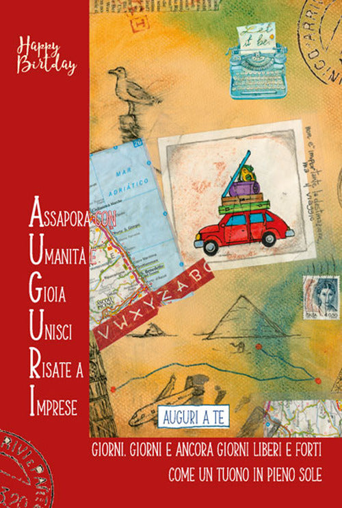 Cover of Auguri a te. Happy birthday lui