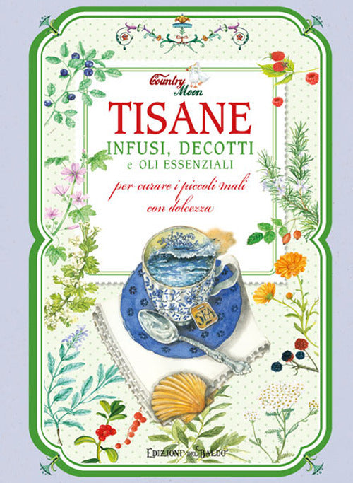 Cover of Tisane, infusi, decotti e oli essenziali per curare i piccoli mali con dolcezza