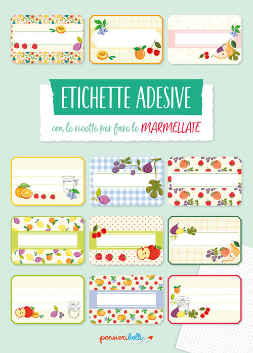 Cover of Etichette adesive con le ricette per fare le marmellate